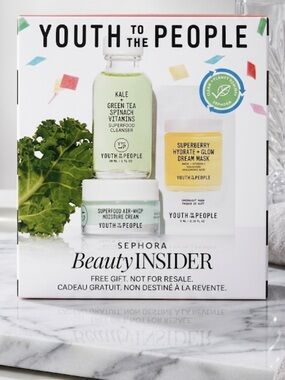 NEW Youth to the People Sephora Beauty Insider Set